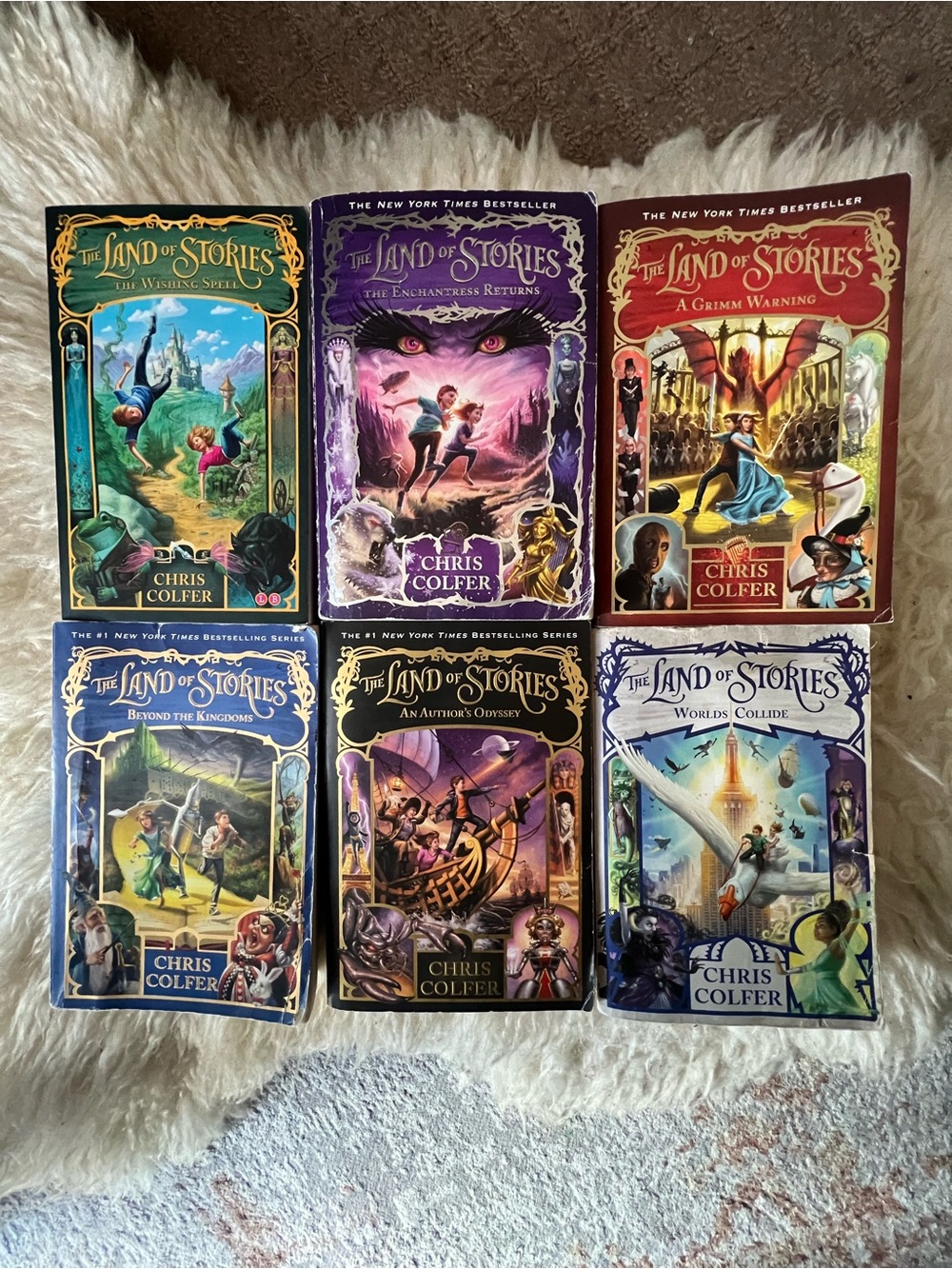 The Land of Stories Book Set (6-Book Collection) by Chris Colfer - Multi